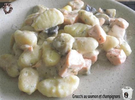 Gnocchi Au Saumon Et Champignons Cookeo Bzh Sandra