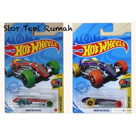 Hot Wheels Rocket Oil Special Fantasy Art Cars Shopee Malaysia
