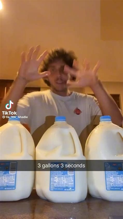 Milk Challenge : r/Unexpected