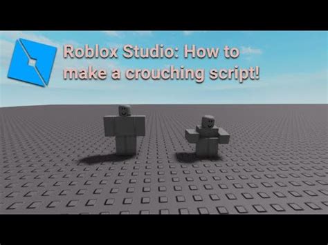 How To Make A Crouching Script Roblox Studio OUTDATED USE THE NEW