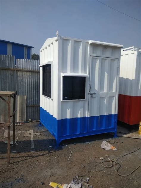 Rectangular Steel Security Guard Cabins At Rs 65000 Piece In Thane ID