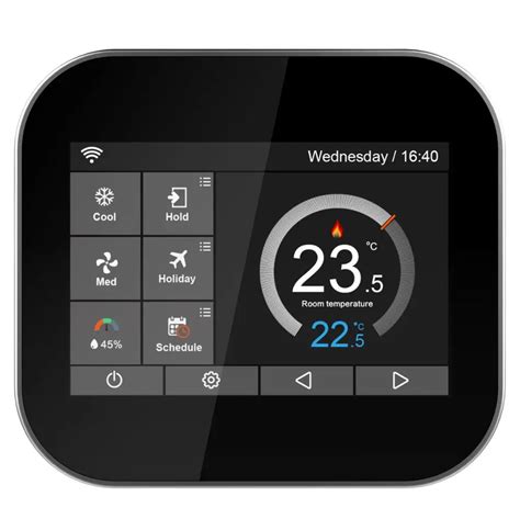 Wifi Thermostat With Timer Working Mode / Electric Heating Thermostat ...