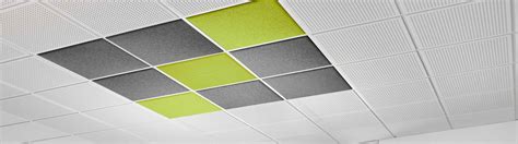 Coloured Acoustic Ceiling Tiles Shelly Lighting