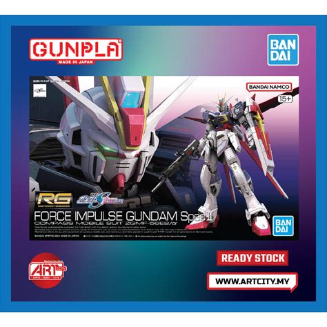 Ready Stock Bandai Rg Force Impulse Gundam Spec Ii Gundam Seed