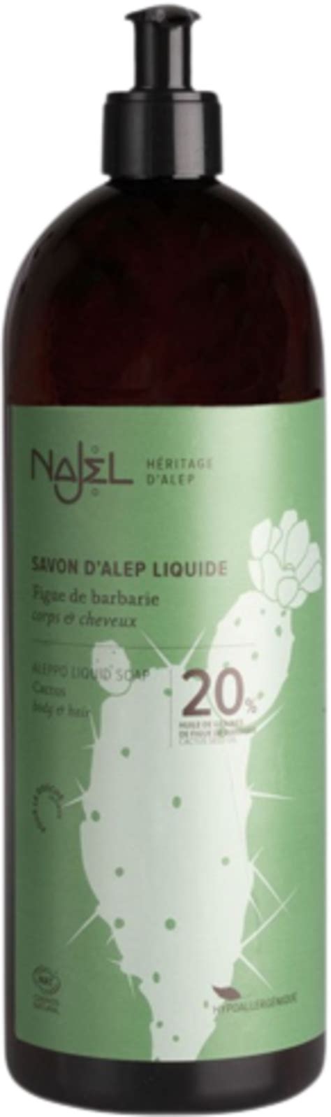 Najel Aleppo Liquid Soap With Cactus Ecco Verde Online Shop