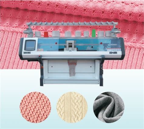 Single Head Double System Computerized Sweater Flat Knitting Machine