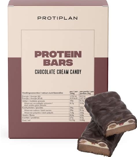 Protiplan Reep Chocolade Confetti 7 X 35 Gram Low Carb Snack