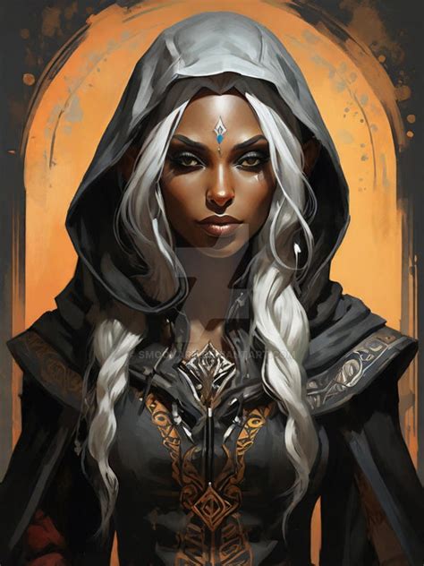 Drow Goddess by SmoovArt on DeviantArt