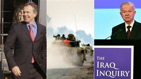 Chilcot Report Tony Blairs Iraq War Case Not Justified Bbc News