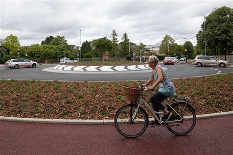 Aerial photos show Cambridge's brand new Dutch roundabout in action ...