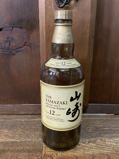 サントリー山崎12年 シングルモルト ウイスキー 空き瓶suntory 空瓶 ③日本｜売買されたオークション情報、yahooの商品情報を