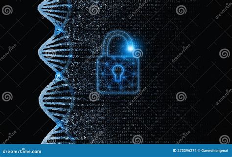 Dna Decode Biological Genetic Decoding Concept Genom Map Stock