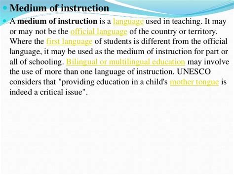 medium  instruction unesco language  instruction  kahq