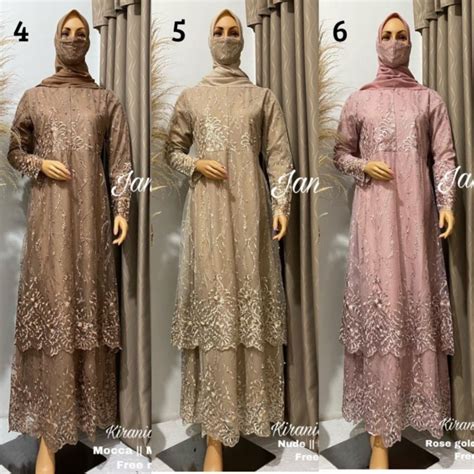 10 Model Kebaya Gamis Modern Cantik Untuk Segala Usia Indo Times