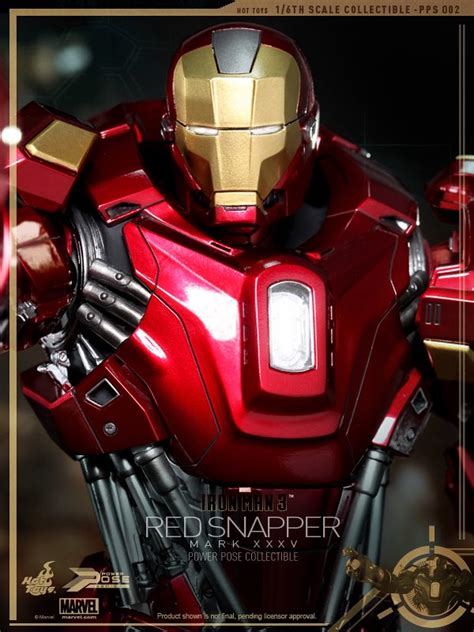 Hot Toys PPS系列鋼鐵人3Red Snapper