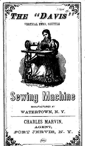 The Story Of The Davis Sewing Machine Company History Repeats Itself