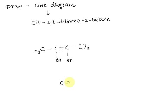 Draw The Structure For Cis 2 3 Dibromo 2 Hexene