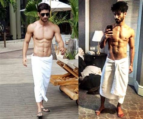 Sushant Singh Rajput Or Shahid Kapoor Who Looks Sexier In Just A Towel Bollywood News