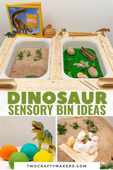 Dinosaurs And Other Toys Are Shown In This Collage With The Words