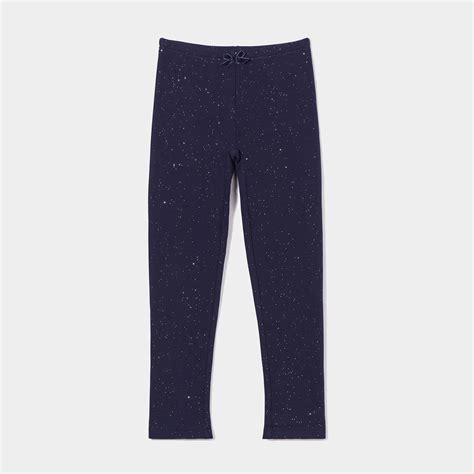 Legging Doublé Bleu Marine Fille La Halle