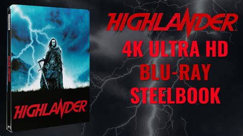 Highlander K Ultra Hd Blu Ray Steelbook From Studio Canal Youtube