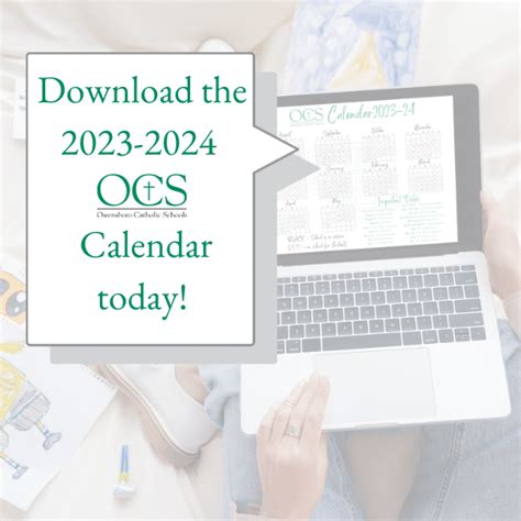 OCS Calendar for the 2023-2024 School Year – Owensboro Catholic Schools