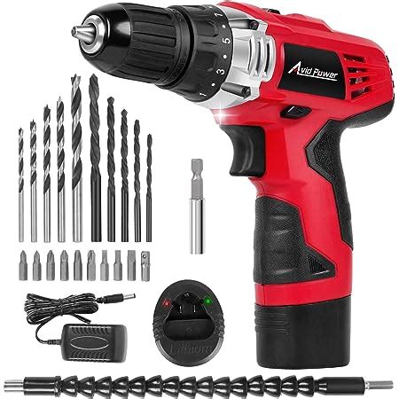 Amazon Avid Power V Max Lithium Lon Cordless Drill Set Power