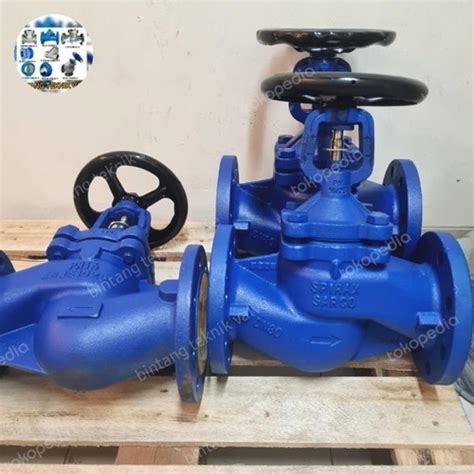 Jual Globe Valve Inch Spirax Sarco Bellow Seal Dn Pn Cast Iron