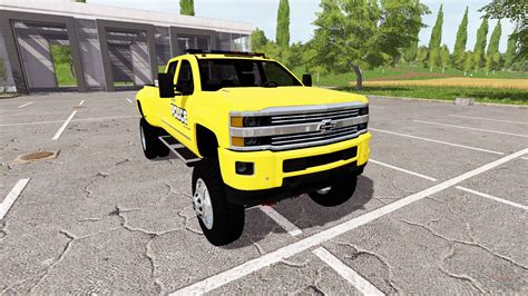 Chevrolet Silverado 3500 HD Police For Farming Simulator 2017