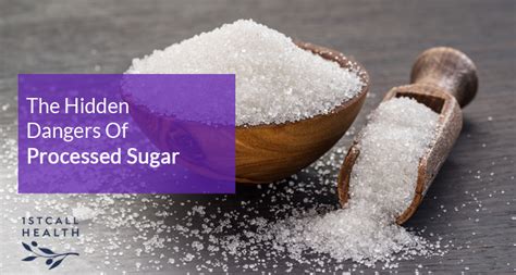 The Hidden Dangers Of Processed Sugar | 1stCallHEALTH | Primary Care Providers