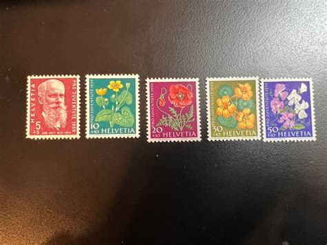 Timbres Neufs Pro Juventute Selon Photo Kaufen Auf Ricardo