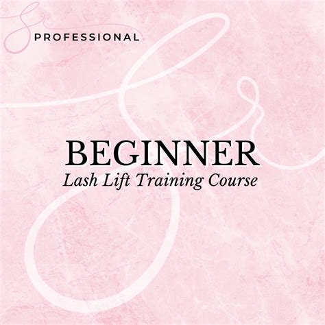 Eyelash Lift and Tint Training Course - SR Professional 