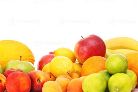 Fruits over white background 15895408 Stock Photo at Vecteezy