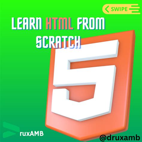 Buy Html Crash Course For Absolute Beginners Druxamb By On Selar Co