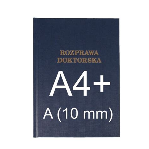 Okładka twarda z napisem O HARD Classic 304 x 212 mm A4 pionowa