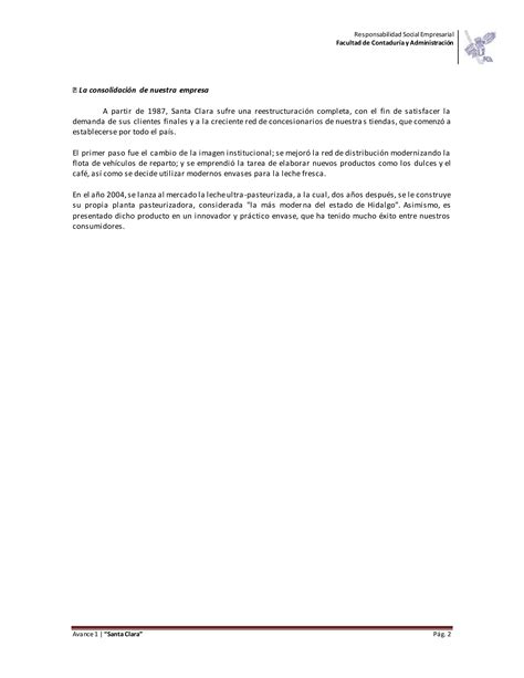 Rse Avance Santa Clara Pdf Descarga Gratuita