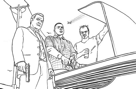 Gta Coloring Pages Free Printable Coloring Pages For Kids