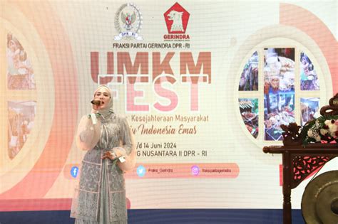 Wakil Ketua Dpr Ri Dasco Buka Acara Pameran Umkm Fest Fraksi