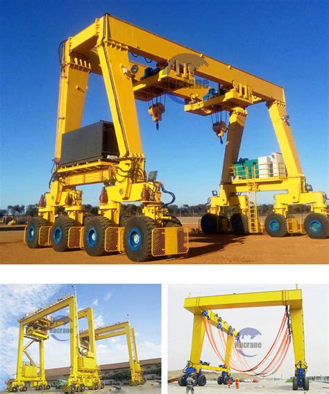 Rail Container Gantry Crane Hydraulic Gantry Crane Ton Supplier In