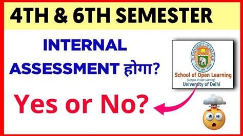 SOL 4th 6th Semester internal Assessment हग Yes or No Sol