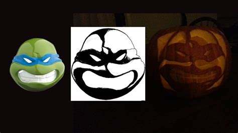 Thebrownfaminaz Ninja Turtle Pumpkin Stencils