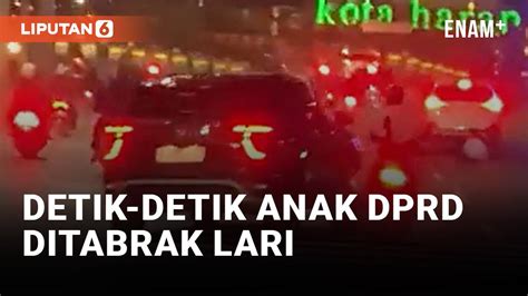 Anak Anggota DPRD Bekasi Jadi Korban Tabrak Lari Liputan6 Vidio