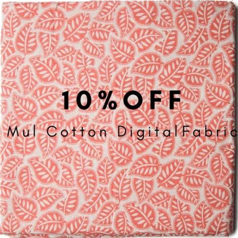 Mul Mul Cotton Fabrics Digital Prints Multicolour At Rs Meter In Surat