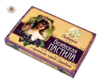 Заварная белевская пастила, с кусочками черной смородины - Интернет ...