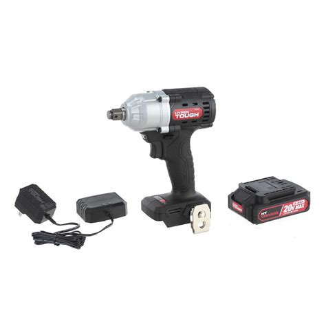 Hyper Tough Brushless 20v Max Lithium Ion Cordless Impact Wrench 1 2 Inch Anvil Hardwares