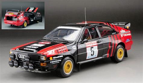 Miniature Voiture Auto Sunstar Audi Quattro A Circuit Des