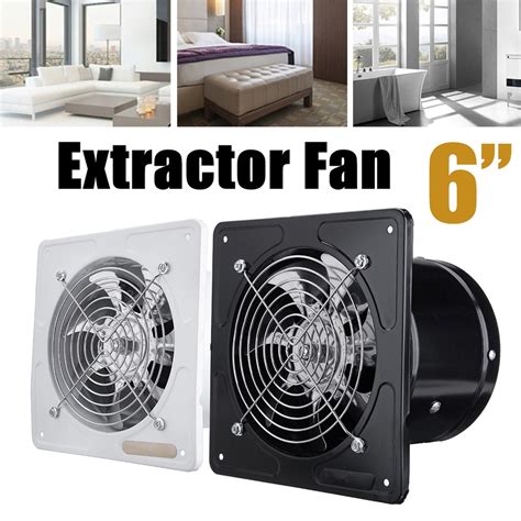 Polegada Rpm Extrator Silencioso Extrator De Parede Ventilador