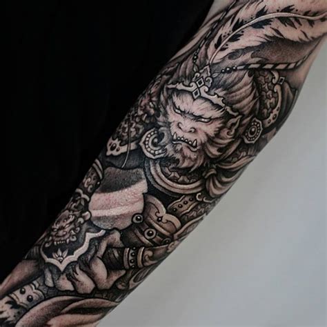 Sun Wukong Half Sleeve By Winson Tsai From Chronic Ink Toronto