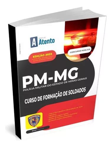 Apostila Pm Mg Curso De Forma O De Soldados Mercadolivre