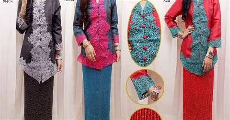 Vielia Olshop Stelan Kebaya Bahan Tafeta